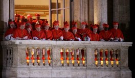 Alcuni cardinali elettori del conclave del 2013.