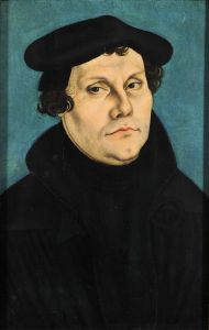 Martin Lutero (1483-1546). La beata Suor Serafini Micheli (1849-1911) vide la sua anima all'inferno, durante una visione mistica del 1883, mentre in Prussia festeggiavano festeggiano il 400° della nascita.